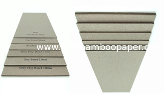 China Stocklot Matte Paper 1.5mm Grey Sheet Cardboard Book Boards For Binding supplier